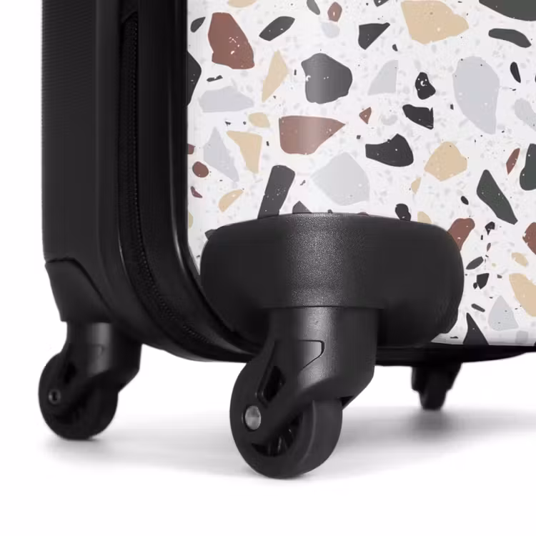 Valise - Motif de couleur naturelle Terrazzo — 6