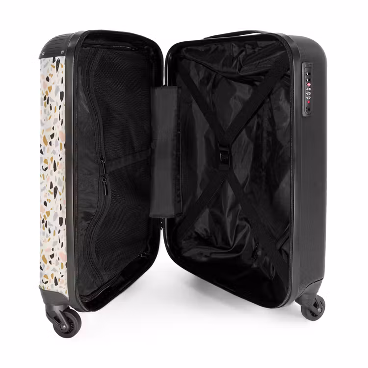 Valise - Motif Terrazzo multicolore — 4
