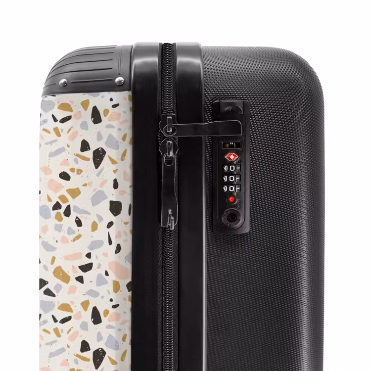 Valise - Motif Terrazzo multicolore — 5