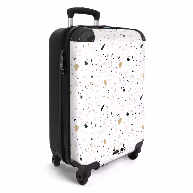 Valise - Motif Terrazzo neutre — 2