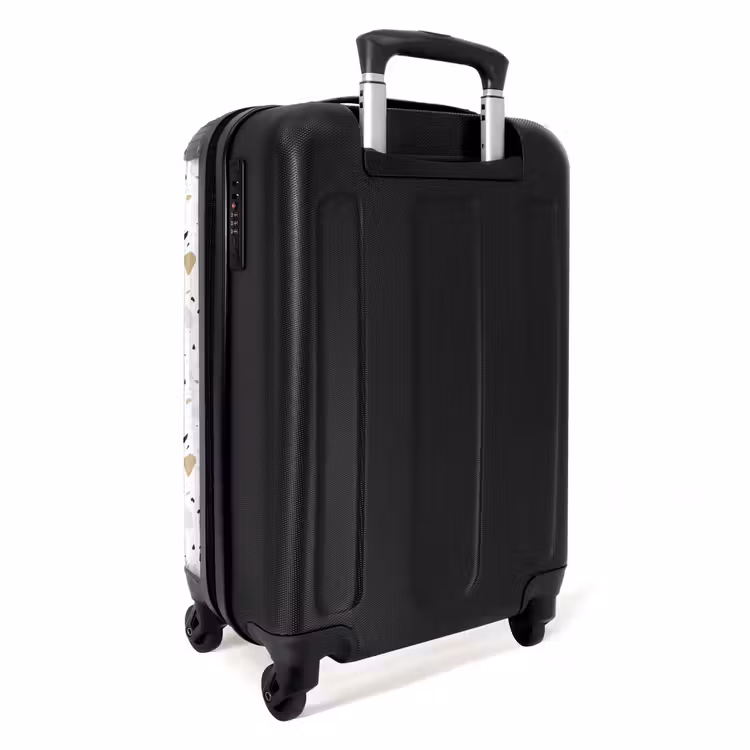 Valise - Motif Terrazzo neutre — 3