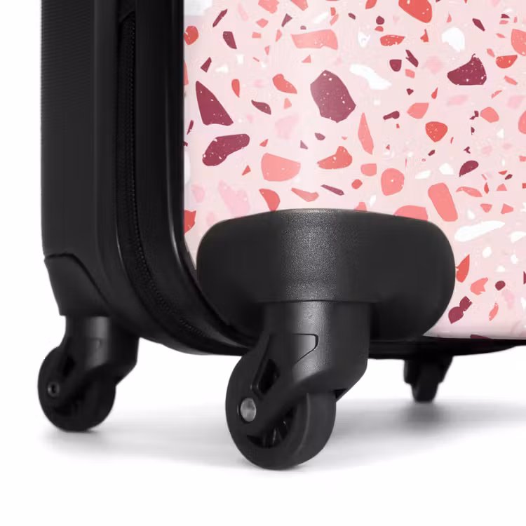 Valise - Motif Terrazzo rose — 6