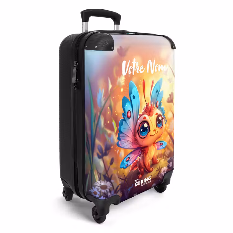 Valise avec nom - Victor le papillon — 2