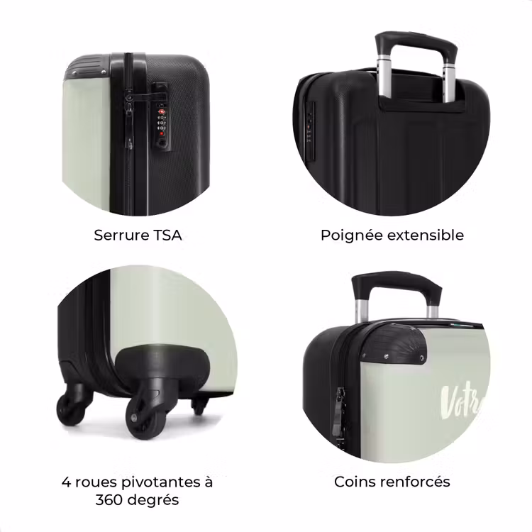 Valise avec nom -Voiture de Course — 8