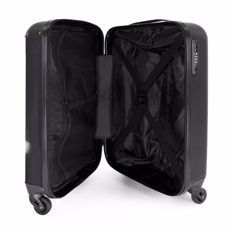 Valise - Voiture grise avec flammes grises — 4