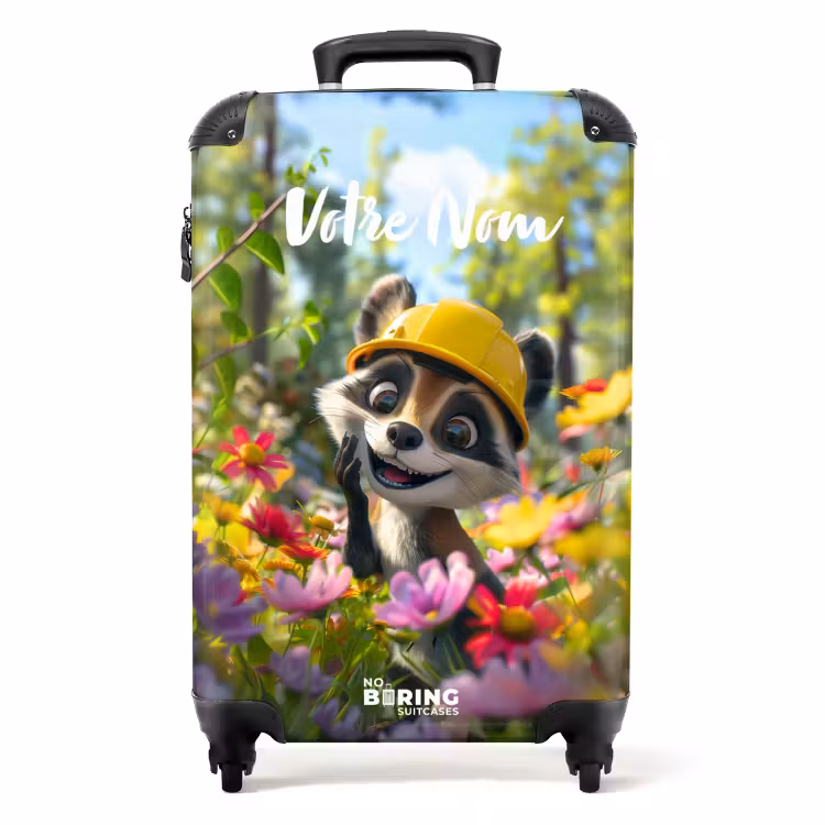 Valise avec nom - Willy le travailleur — 1