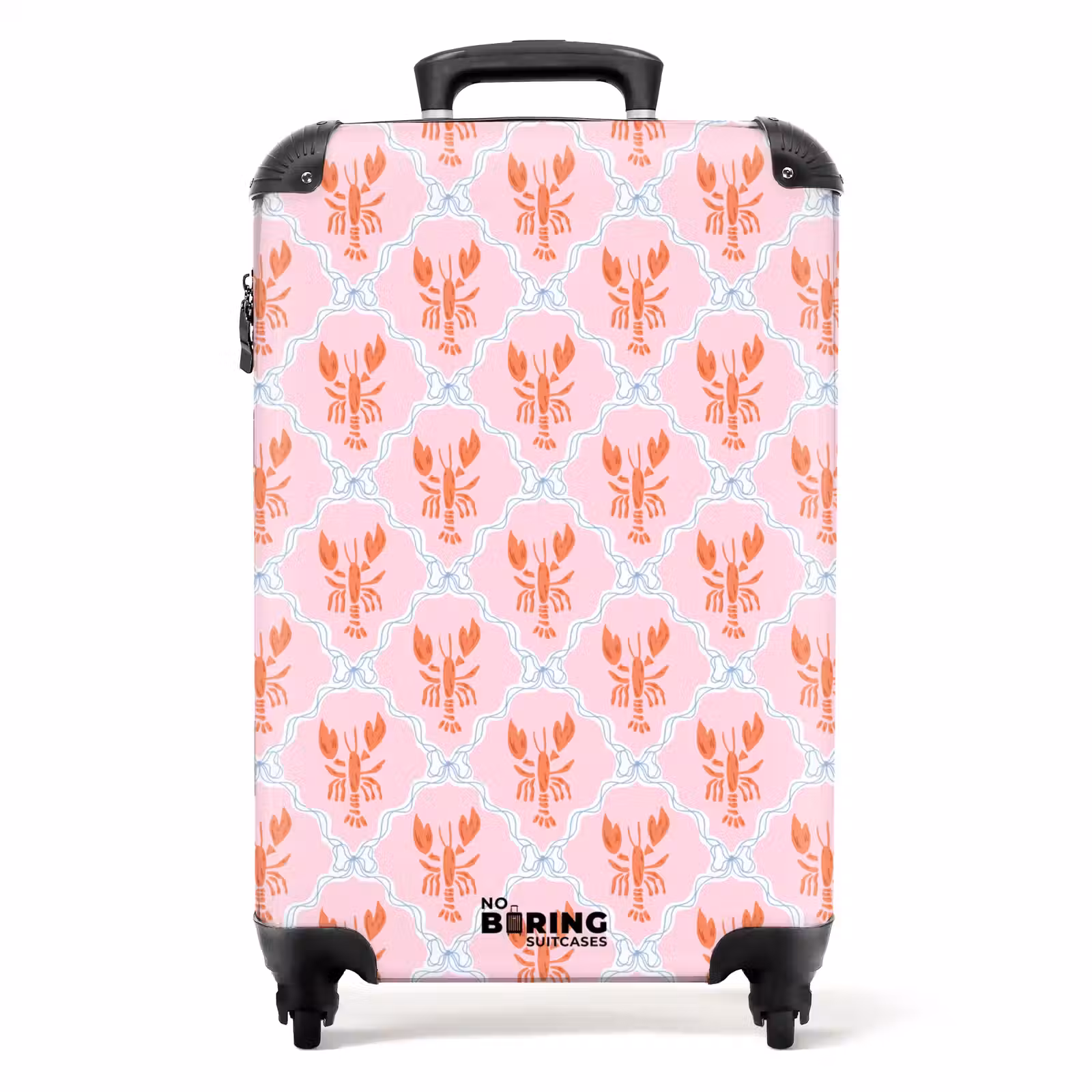 Valise - Kreeft illustratie roze — 1