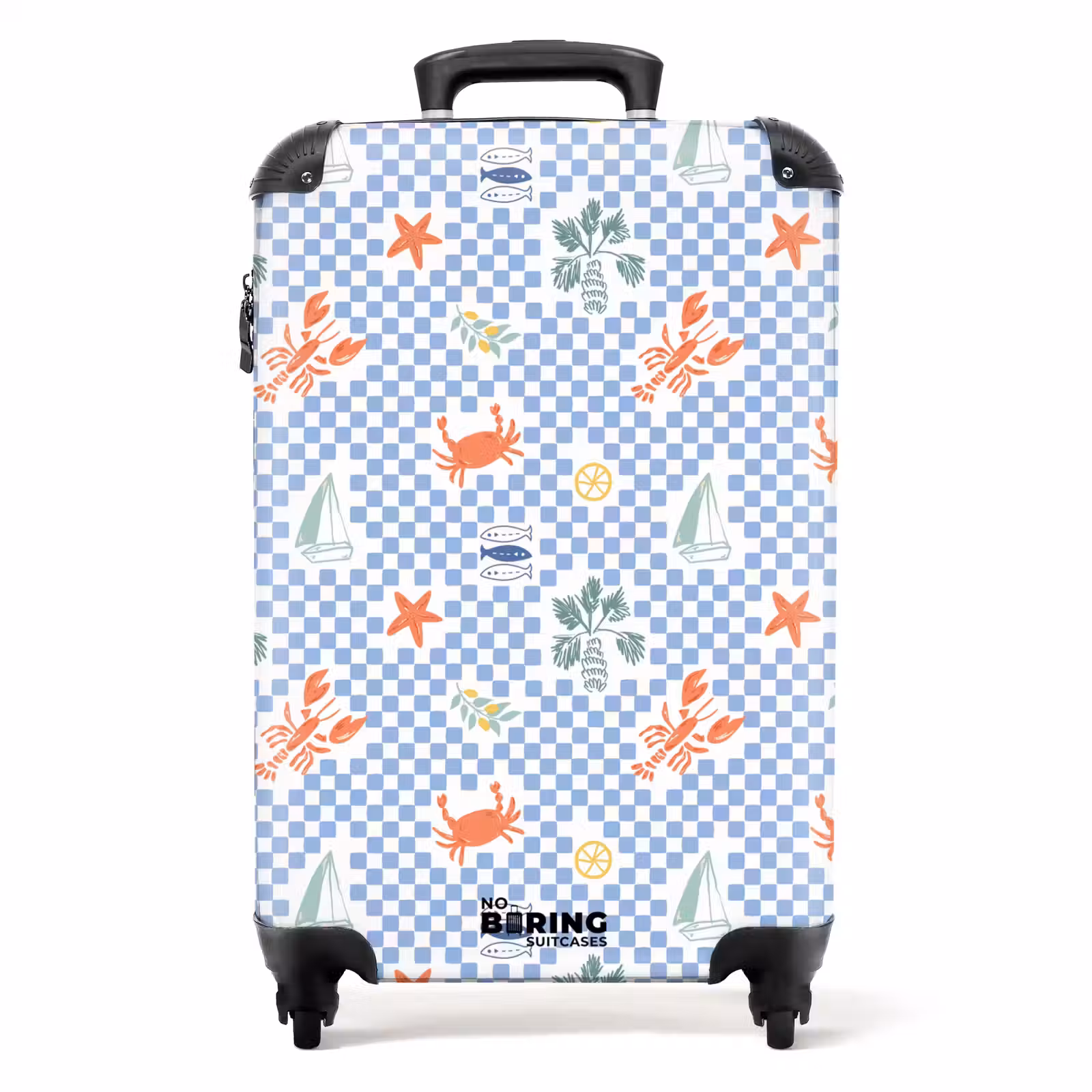 Valise - Zomer strand print blauw — 1