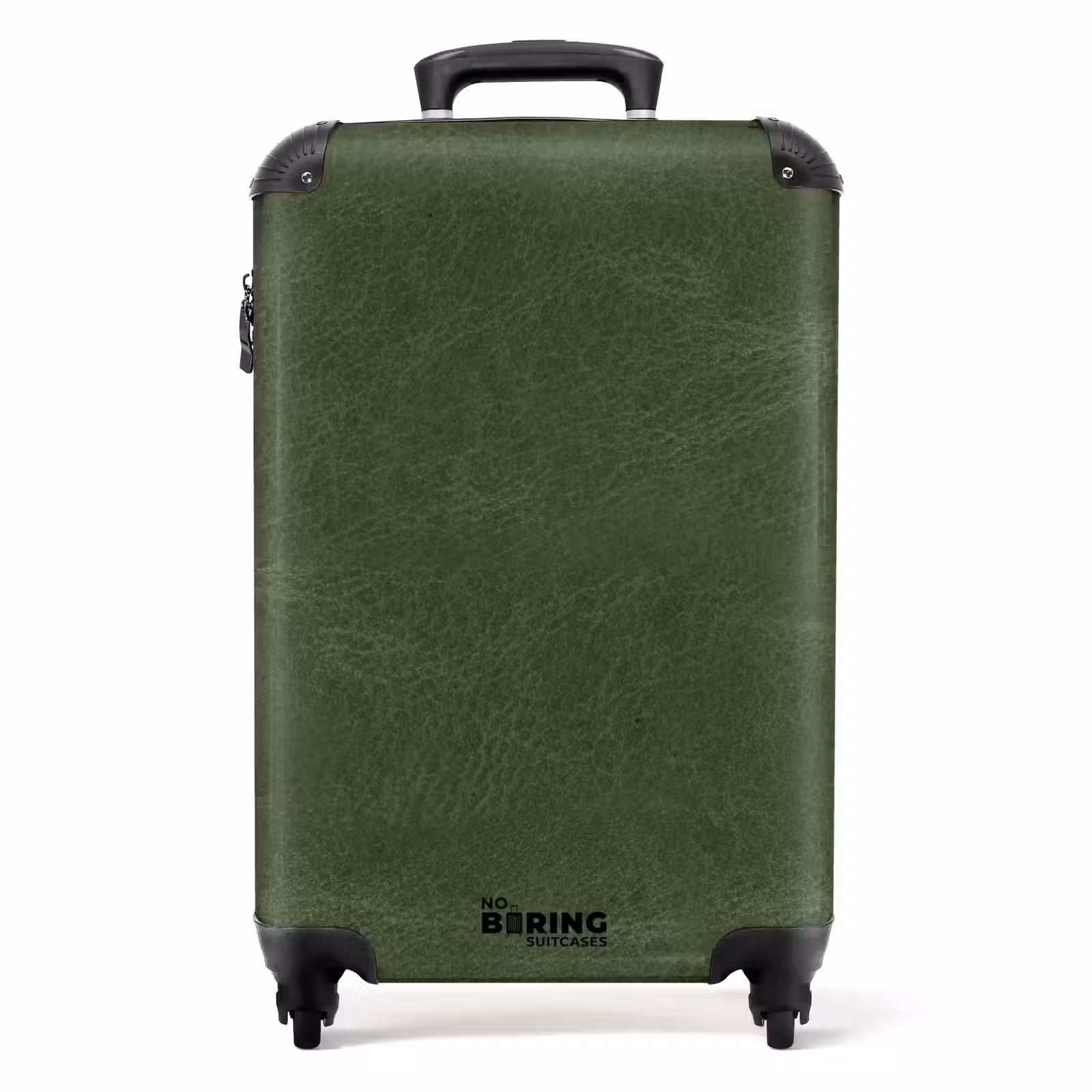 Valise - Vert forêt aspect cuir — 1