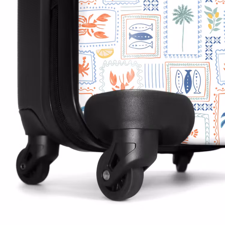 Valise - Kreeft met zomer patroon kleurrijk — 6