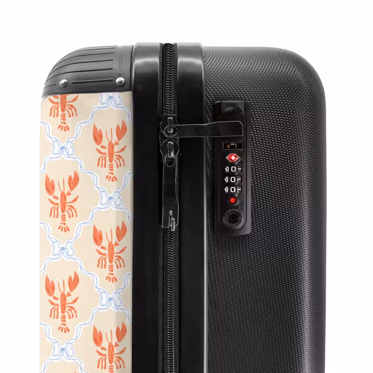 Valise - Kreeft illustratie oranje — 5