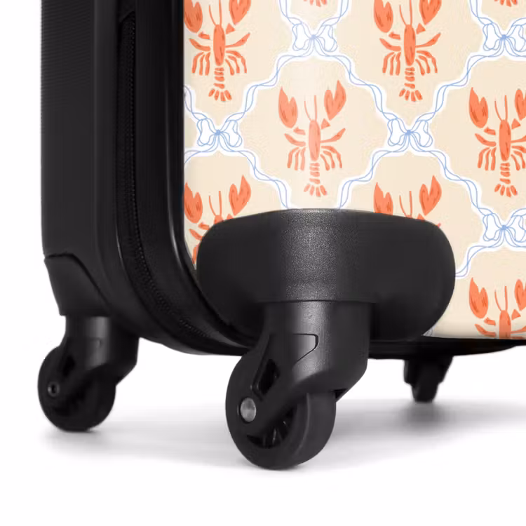 Valise - Kreeft illustratie oranje — 6