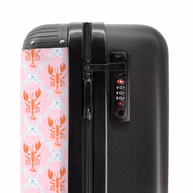 Valise - Kreeft illustratie roze — 5