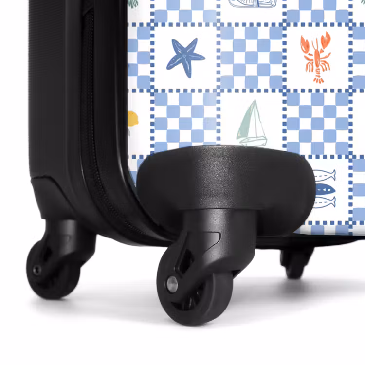 Valise - Vierkant zomer print blauw — 6
