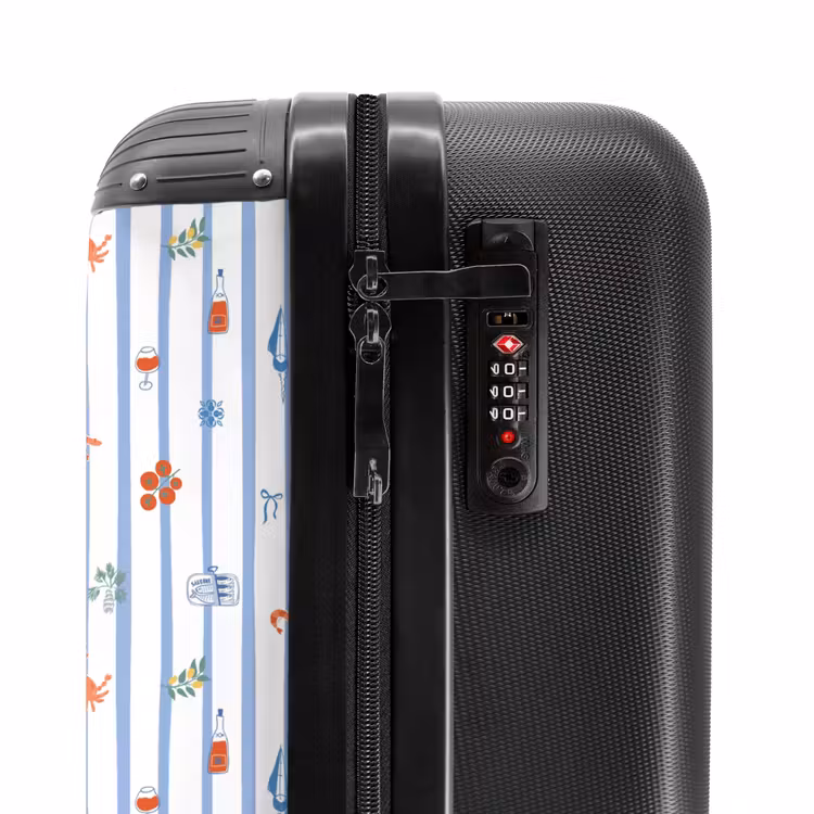 Valise - Gestreepte vakantie print kleurrijk — 5