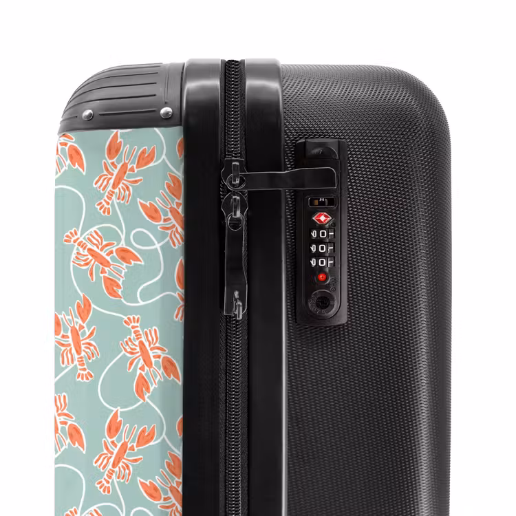 Valise - Kreeft print groen — 5
