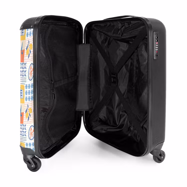 Valise - Italiaanse zomer print kleurrijk — 4