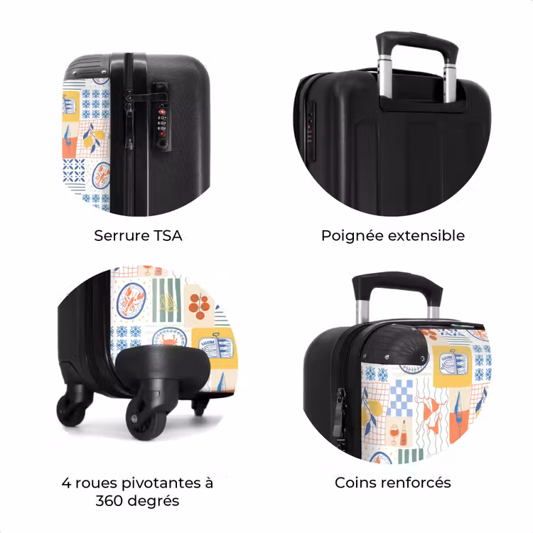 Valise - Italiaanse zomer print kleurrijk — 7