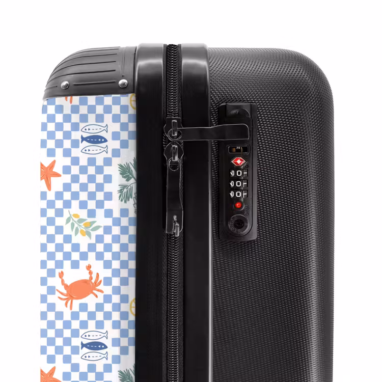 Valise - Zomer strand print blauw — 5