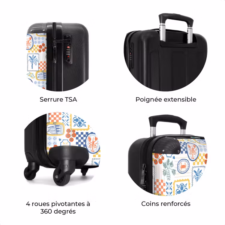 Valise - Zomer strand print kleurrijk — 7
