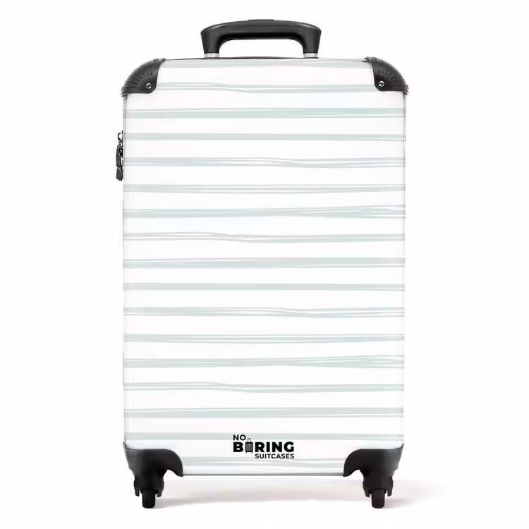 Valise - Strepen patroon groen — 1