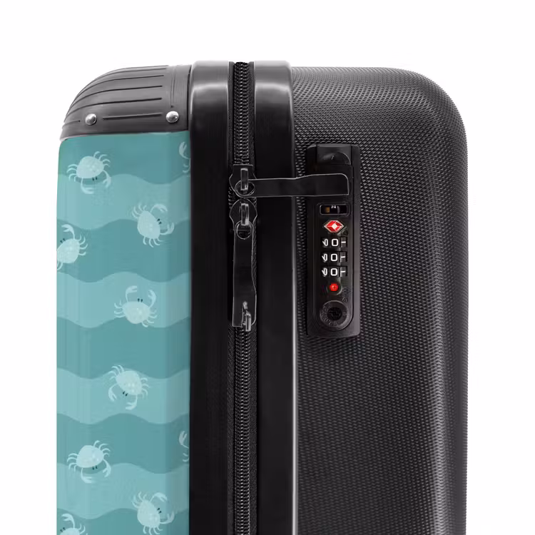 Valise - Motif de crabe bleu — 6