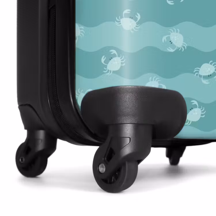 Valise - Motif de crabe bleu — 7