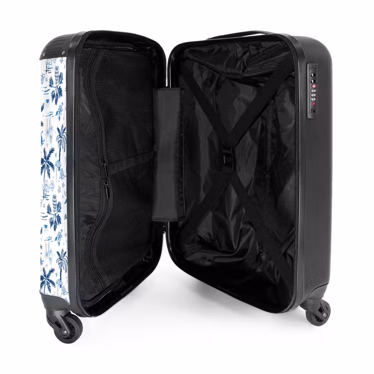 Valise - Vakantie patroon blauw — 4