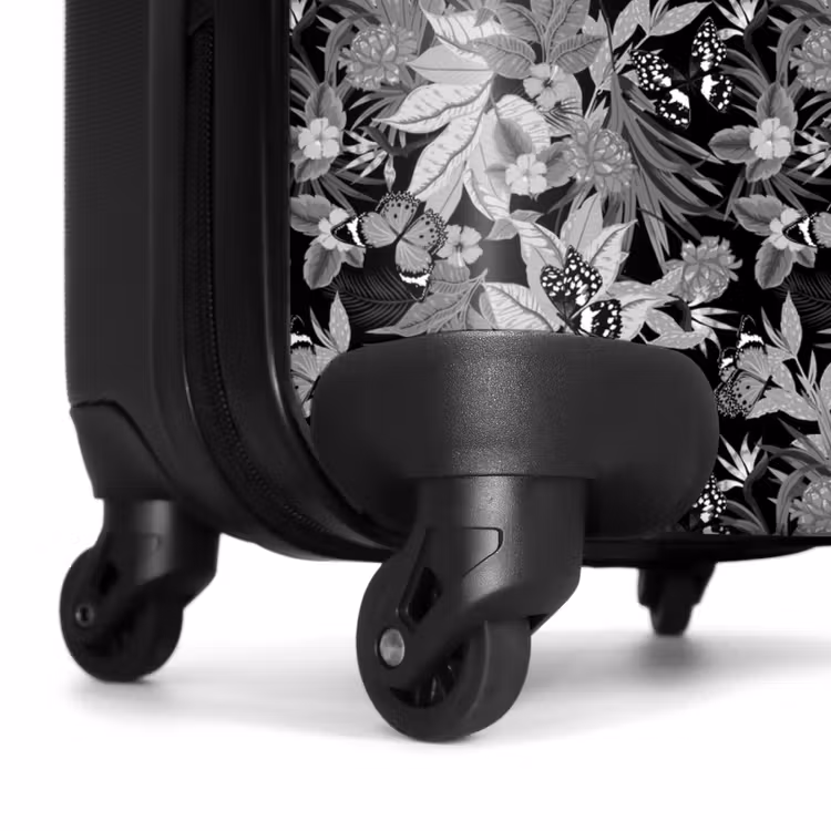 Valise - Papillon tropical noir et blanc — 7