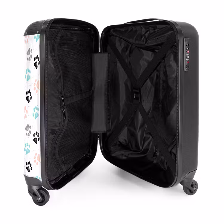 Valise - Patte de chien colorée — 5