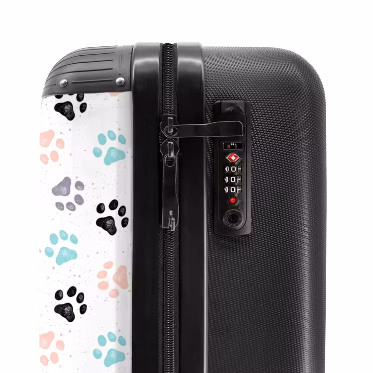 Valise - Patte de chien colorée — 6
