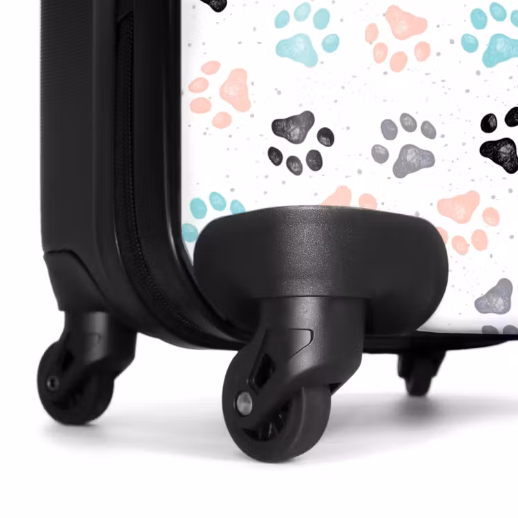Valise - Patte de chien colorée — 7