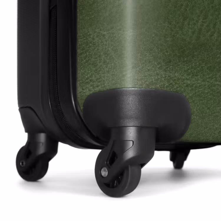 Valise - Vert forêt aspect cuir — 6