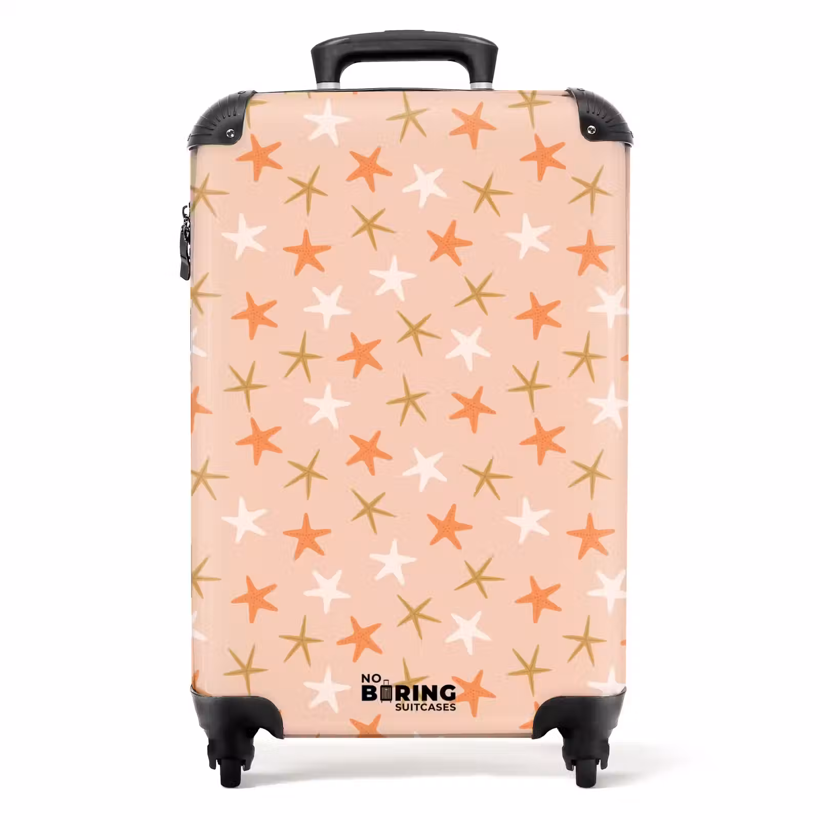 Valise - Motif d'étoile de mer rose — 1