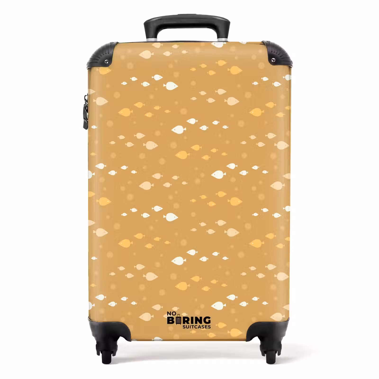 Valise - Motif poisson beige — 1