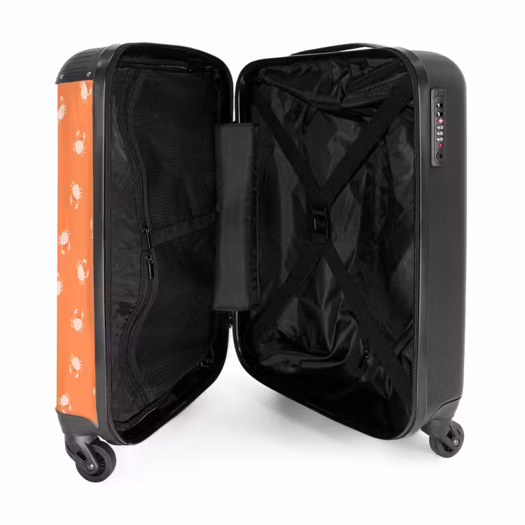 Valise - Motif crabe orange — 5