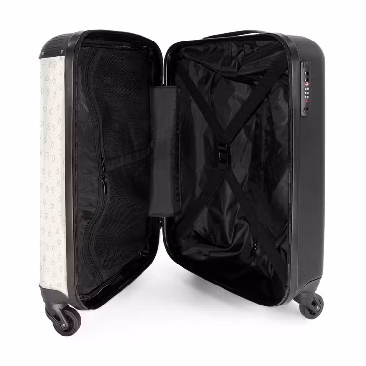 Valise - Motif des cœurs de la Saint-Valentin noir — 5