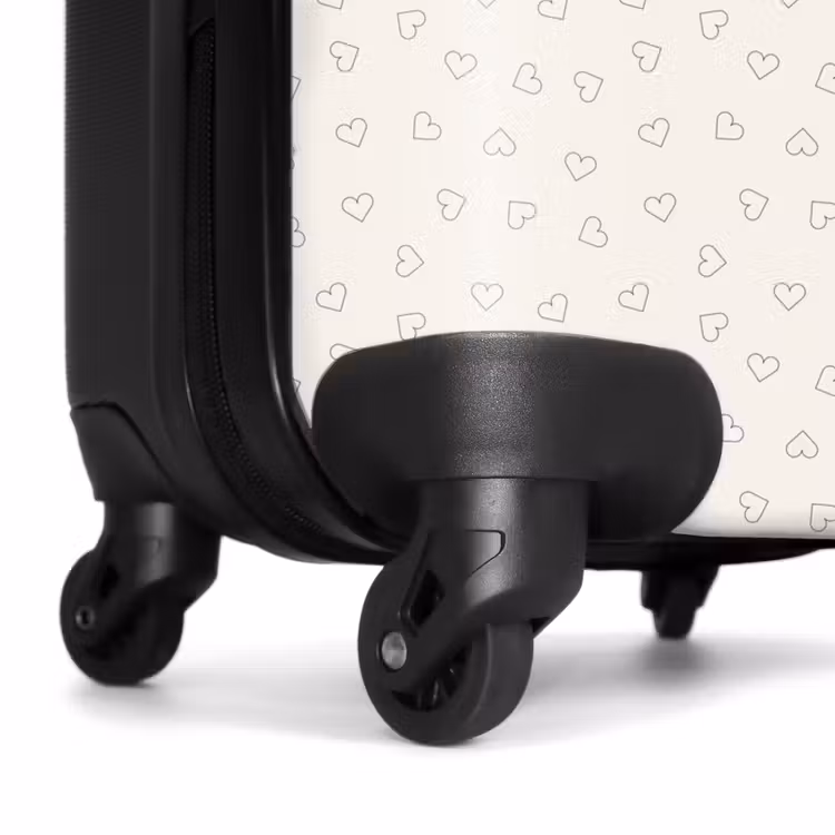 Valise - Motif des cœurs de la Saint-Valentin noir — 7