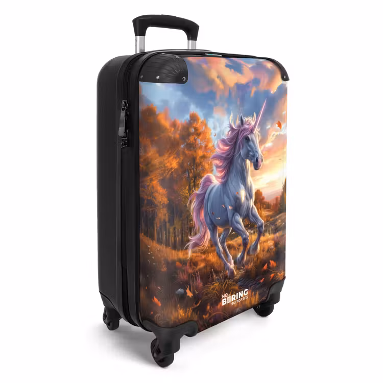 Valise - Licorne galopante dans le monde de l'automne — 2