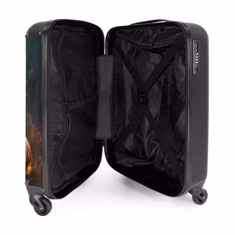 Valise - Valise - Animaux - Cheval - Nature - Papillon - Fleurs — 5