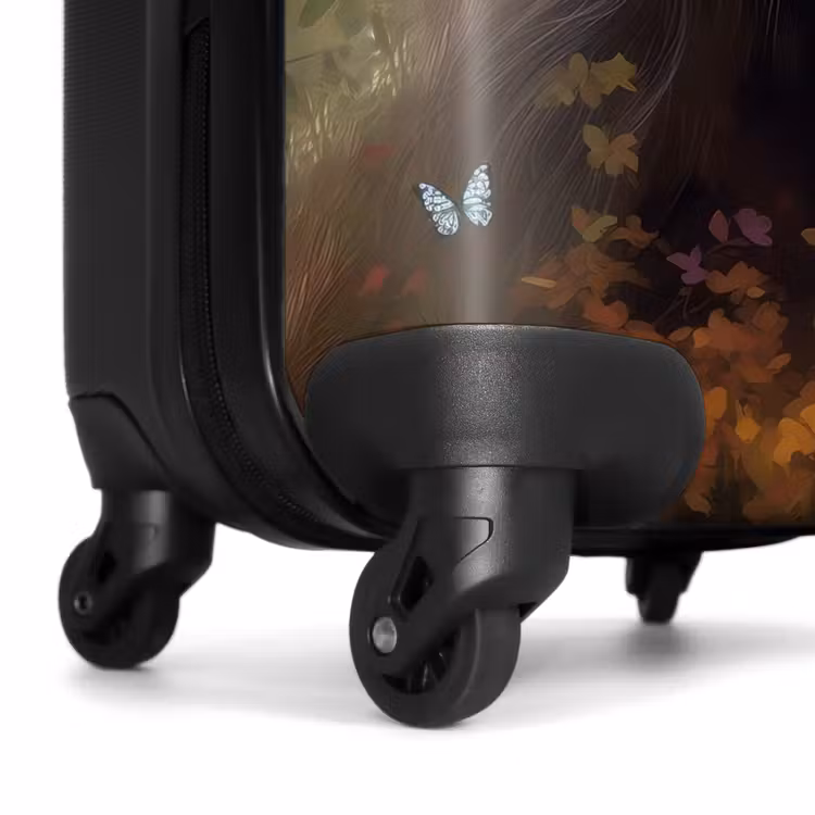 Valise - Valise - Cheval - Animaux - Fleurs - Forêt - Papillon — 7