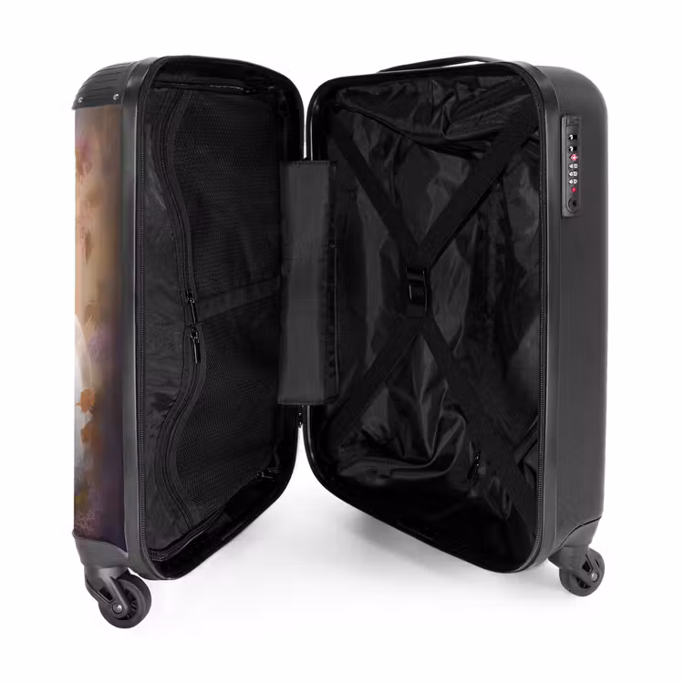 Valise - Valise - Cheval - Nature - Animaux - Fleurs - Violet — 5