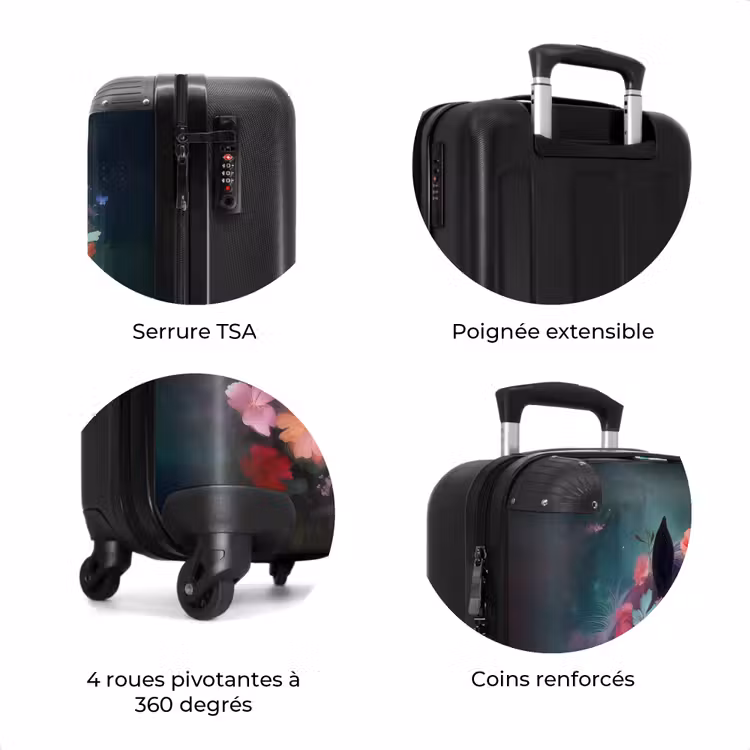 Valise - Valise - Cheval - Nature - Fleurs - Forêt - Animaux — 8