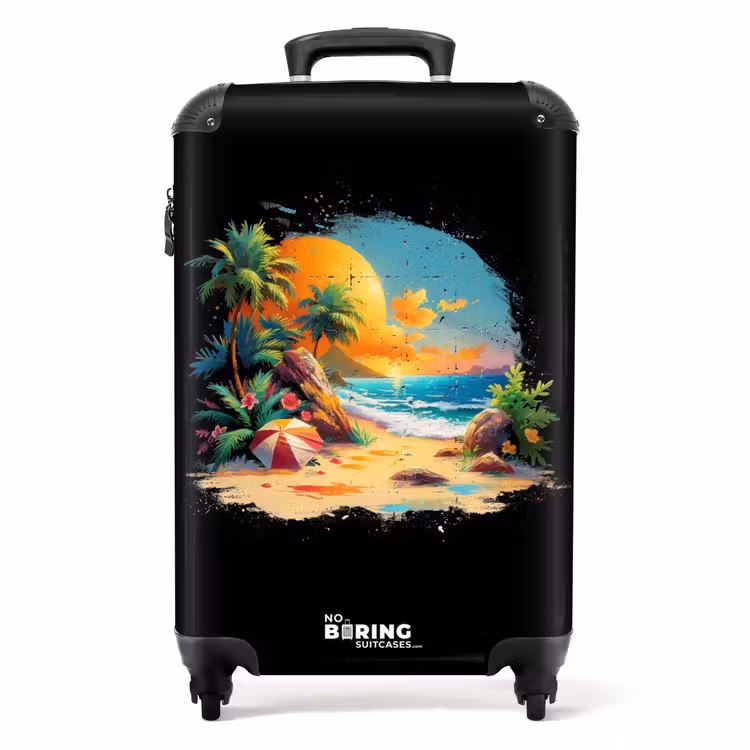 Valise - Peinture murale exotique — 1