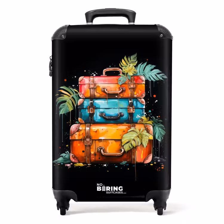 Valise -  L'empilement de valises comme art de la rue — 1