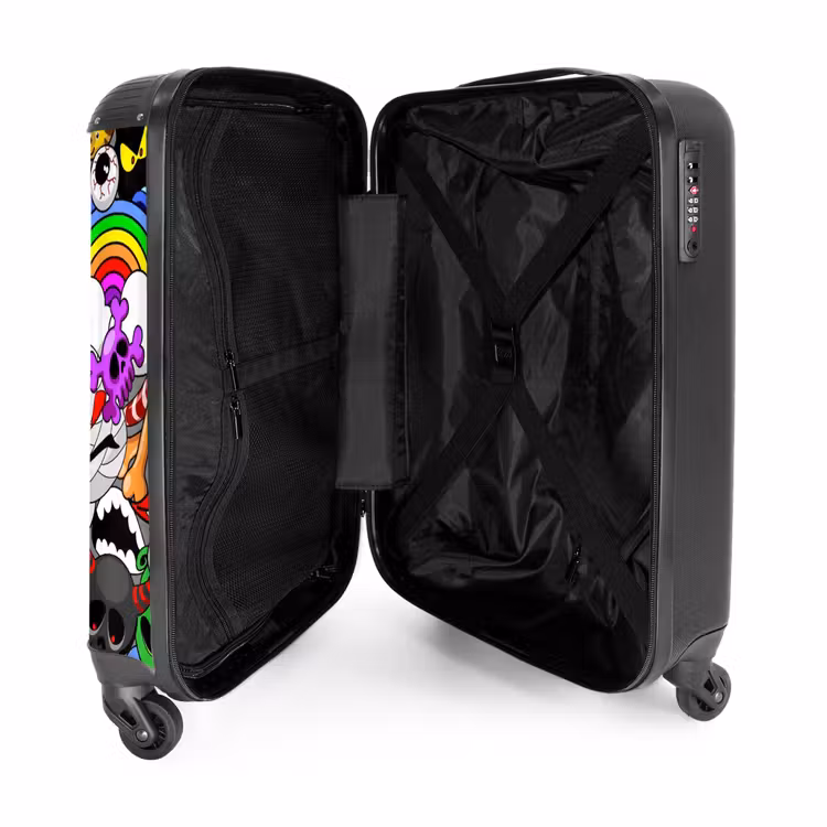 Valise - Mélange de monstres colorés — 4