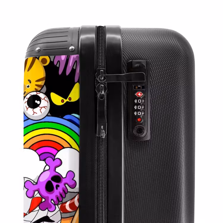 Valise - Mélange de monstres colorés — 5