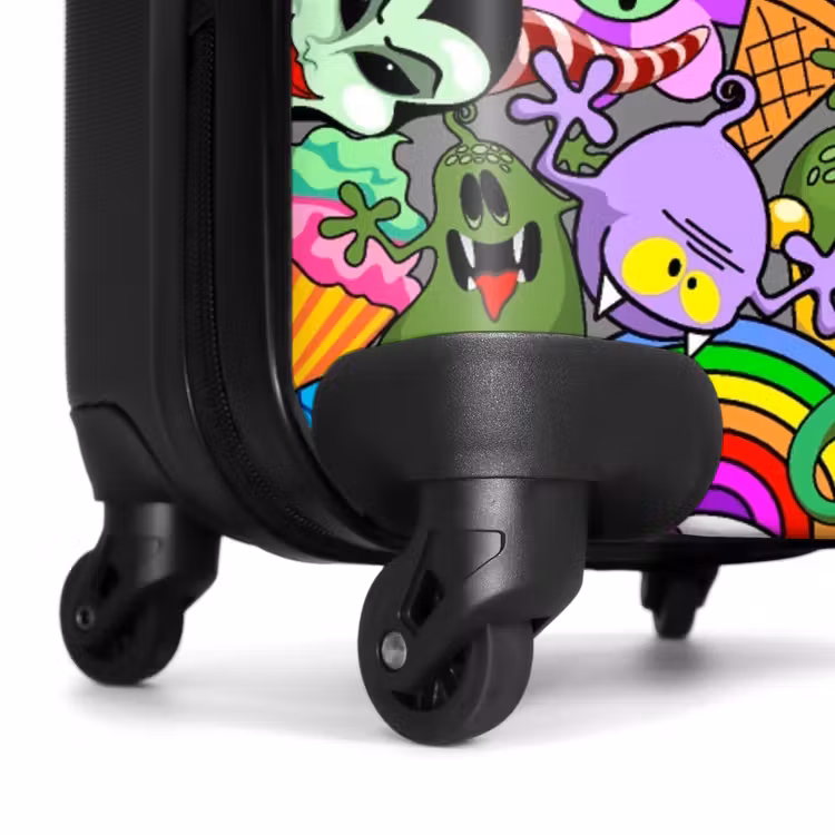 Valise - Mélange de monstres colorés — 6