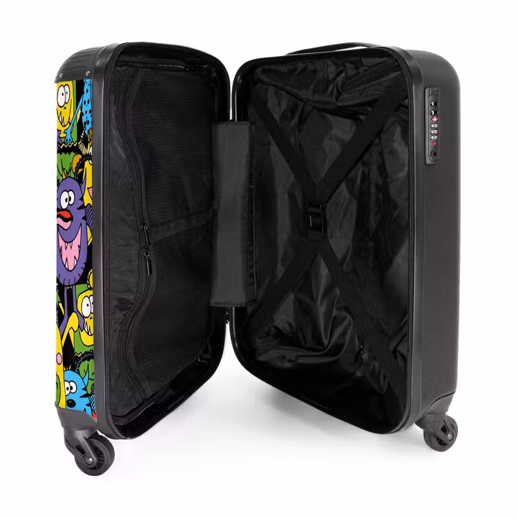 Valise - Monstres aux couleurs vives — 4