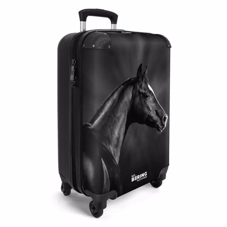 Valise - noir-stallion-en-profil-horsepower-joost — 2